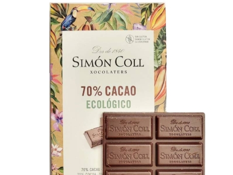 Chocolate Simon Coll 70% Eco 85 g